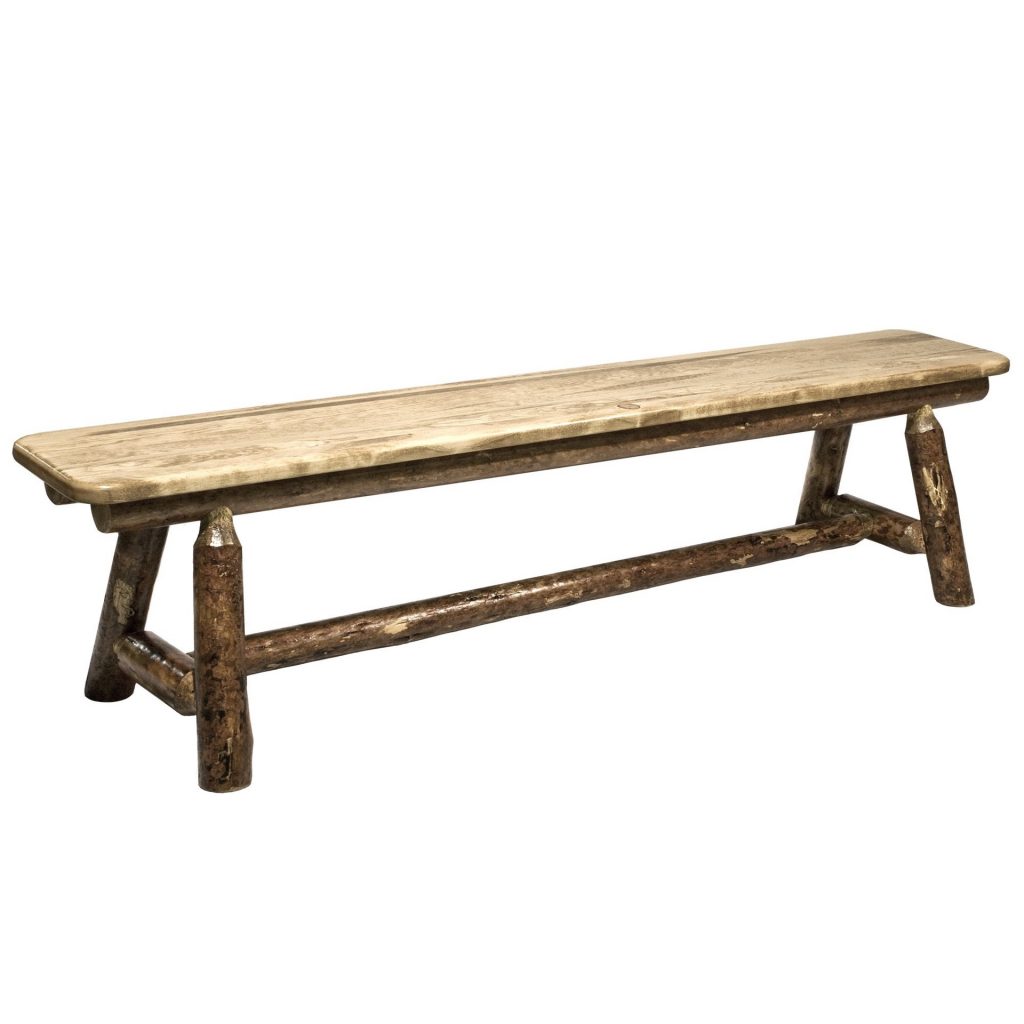 Glacier Country Collection Plank Style Bench, 1.8m