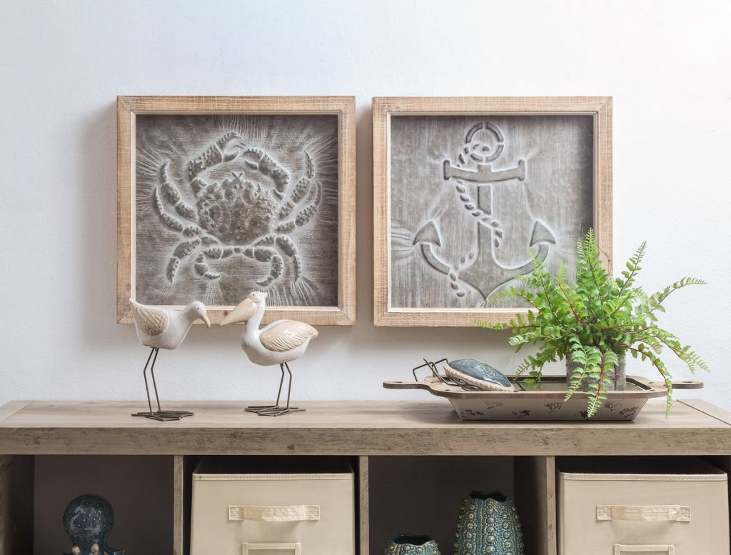 Karlin Anchor or Crab Wall Decor