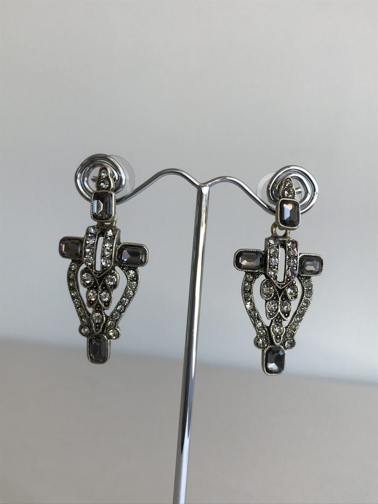 Art Deco Torch Earrings