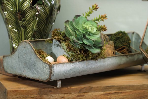 Lorren Galvanized Organizer - Image 2