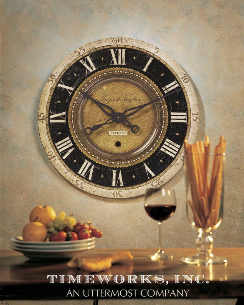 AUGUSTE VERDIER WALL CLOCK