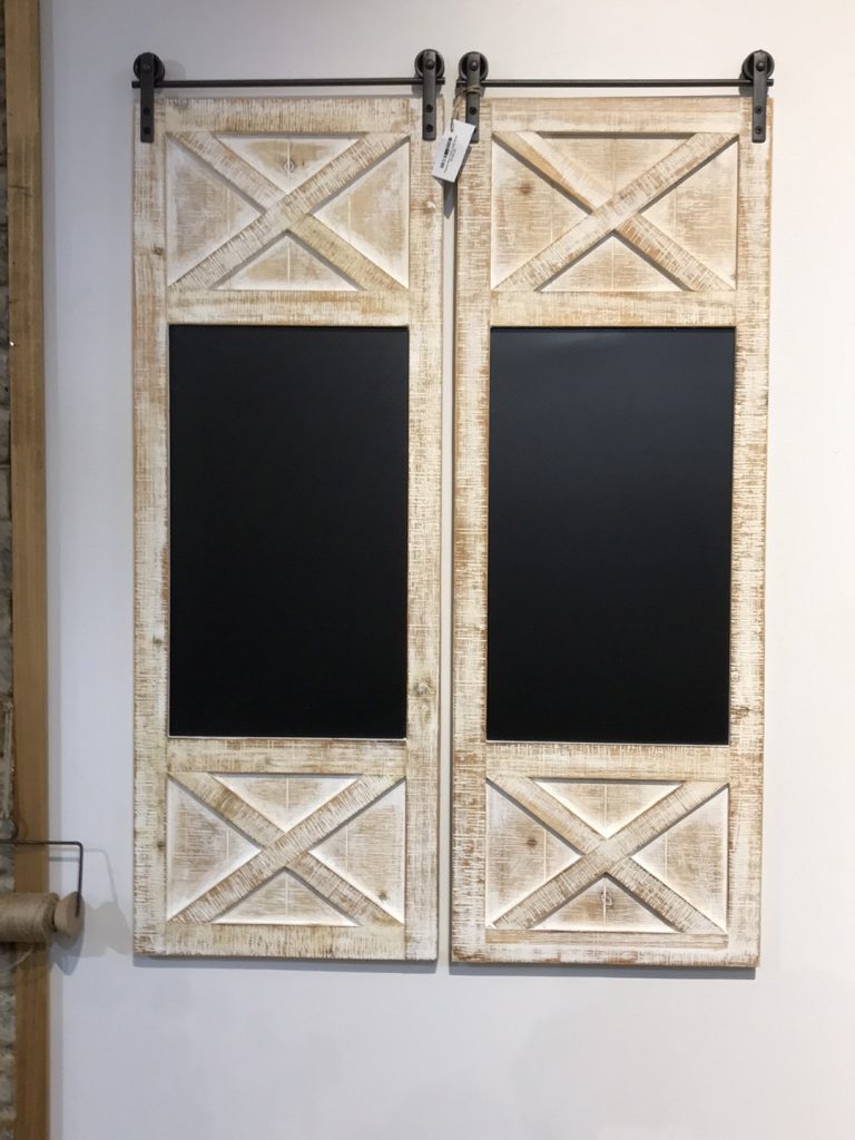 Painted Barn Door Wall Decor