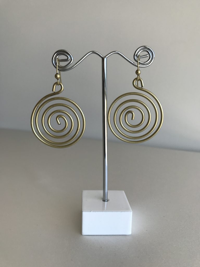 Spiral of Love Earrings-BZ