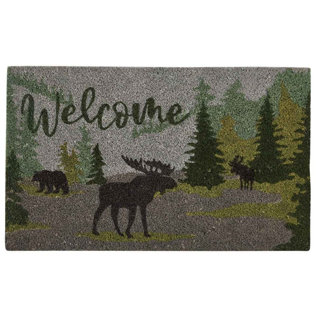 WATERCOLOR WILDLIFE DOORMAT