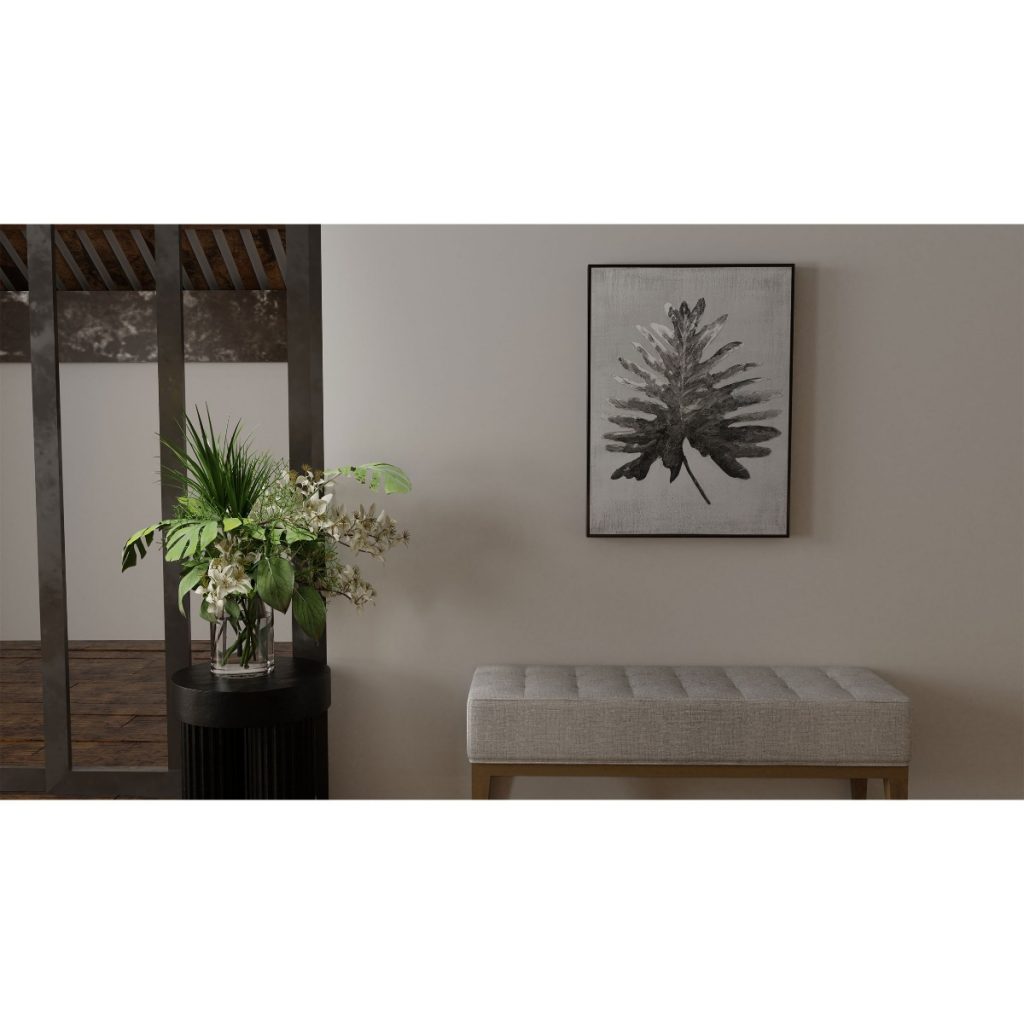 PARADISE PALM I HAND PAINTED CANVAS