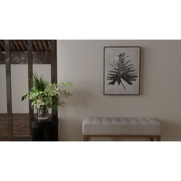 PARADISE PALM I HAND PAINTED CANVAS