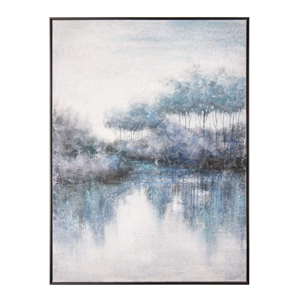 PRESENCE OF MIND, HAND PAINTED CANVAS