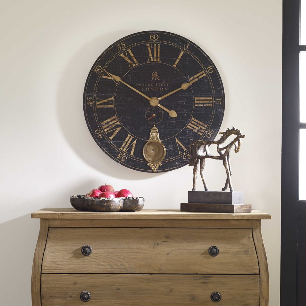 BOND STREET 30″ WALL CLOCK