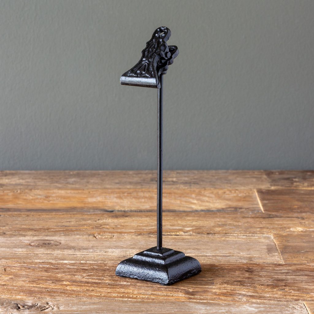 Vintage-Style Cast Iron Note Clip