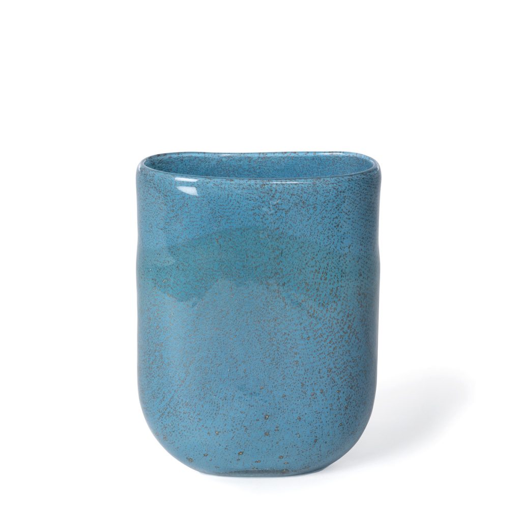 Morrisey Organic Glass Oval Vase Medium