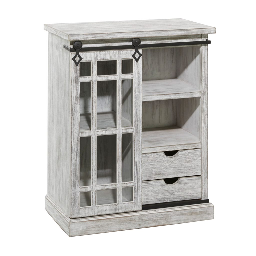 WHITE WOOD FARMHOUSE CABINET