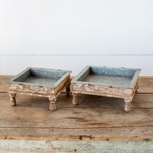 Standing Metal Tray-LGE