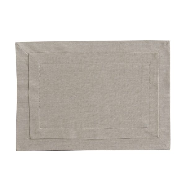TAILORED PLACEMAT - STONE