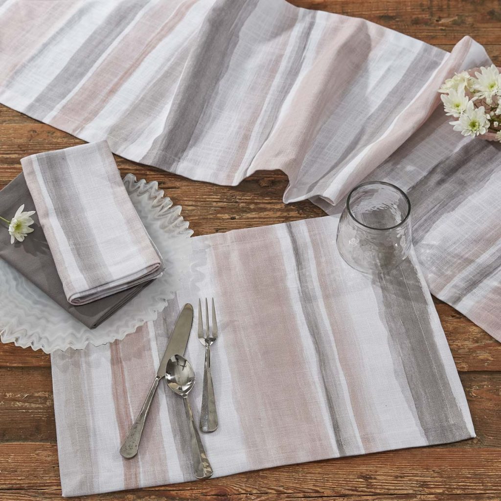 SWEET PEA STRIPE PLACEMAT