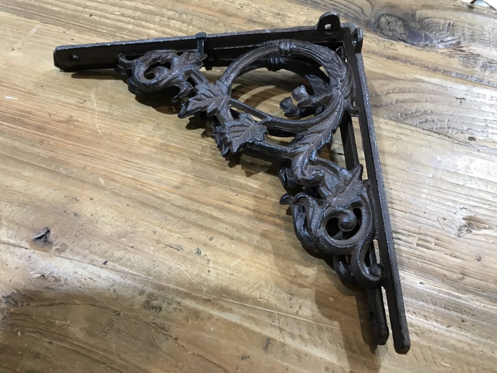 IRON SHELF BRACKET SET # 5(2set)