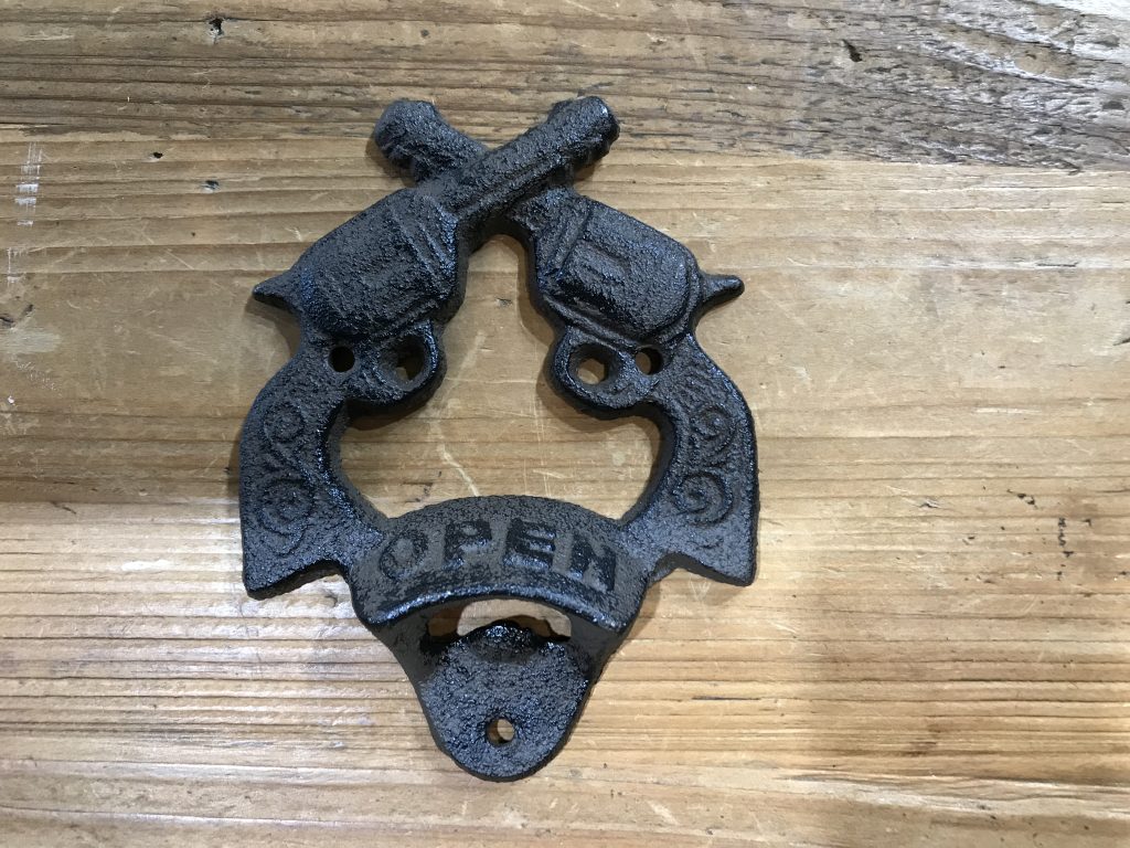 GUN BEER OPENER