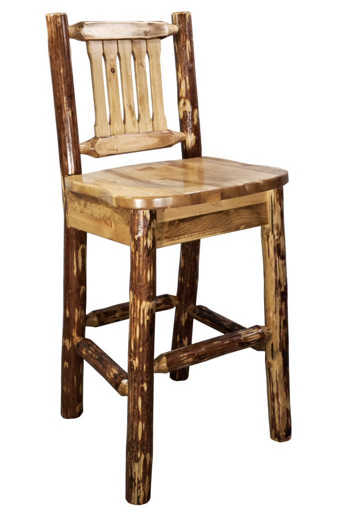 Bar stool w/back