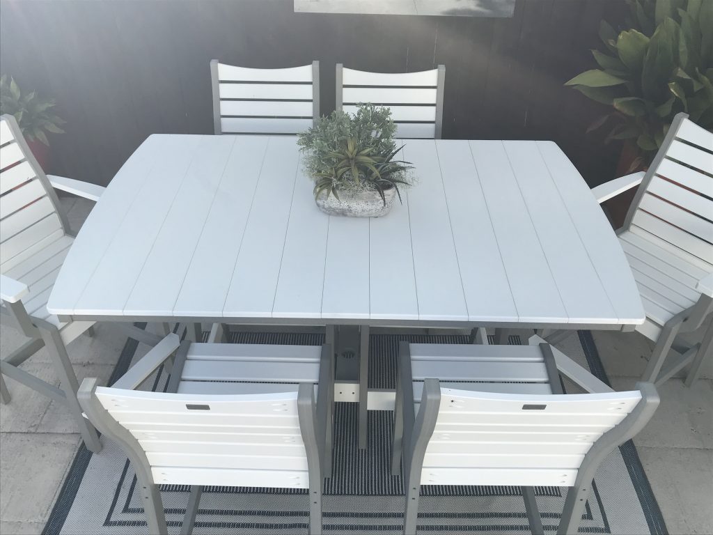 Harbor 44″ x 72″ Rectangular Table Regular Finish
