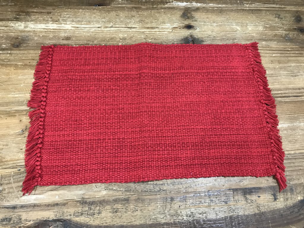 CASUAL CLASSICS PLACEMAT – RED STRIPE