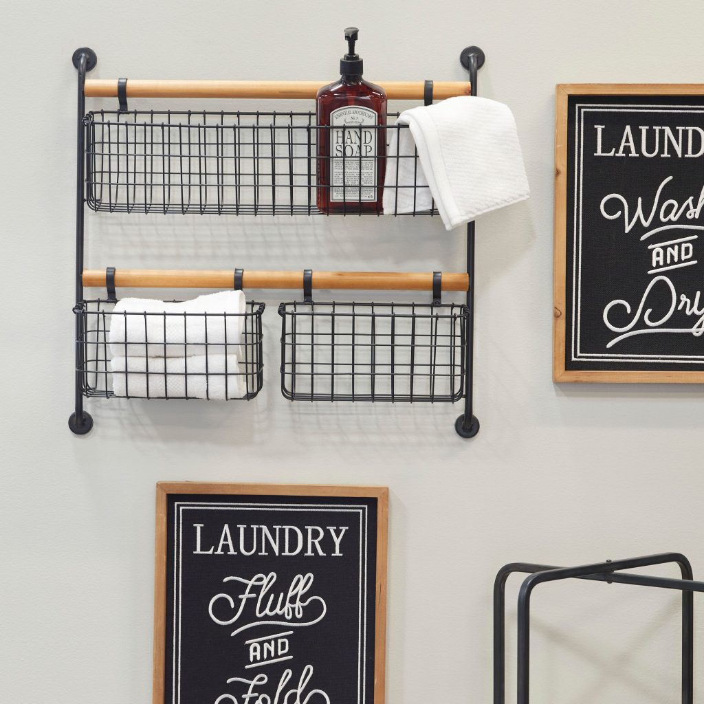 Basket Wall Rack
