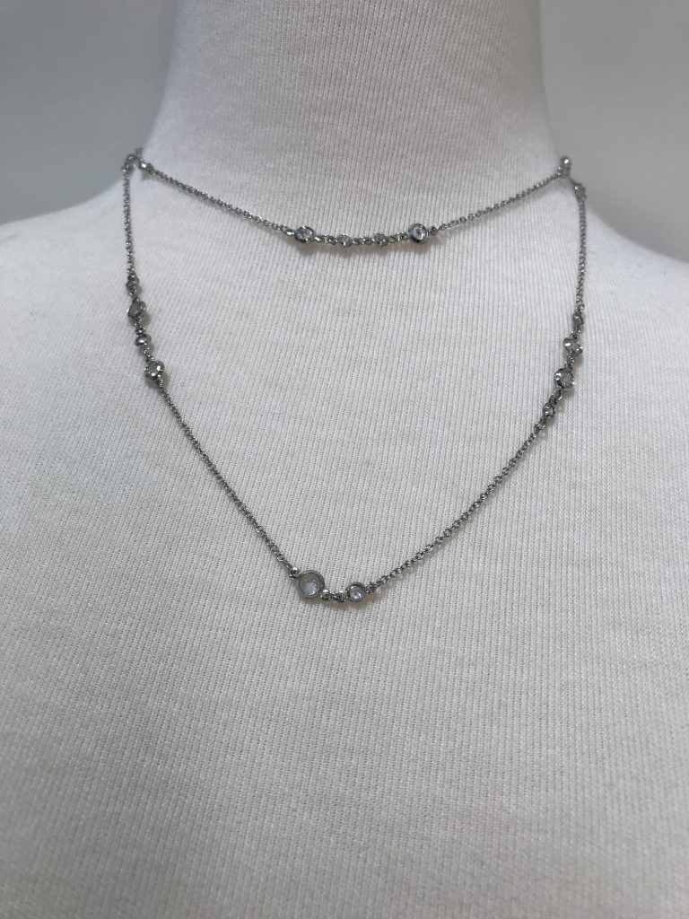 Just Like Diamonds Layering Necklace-Hem