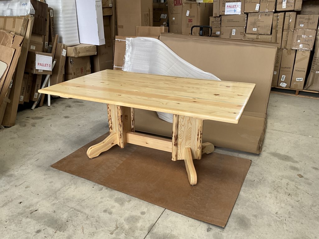 Dining Table Custom Montana Clear Lacquer