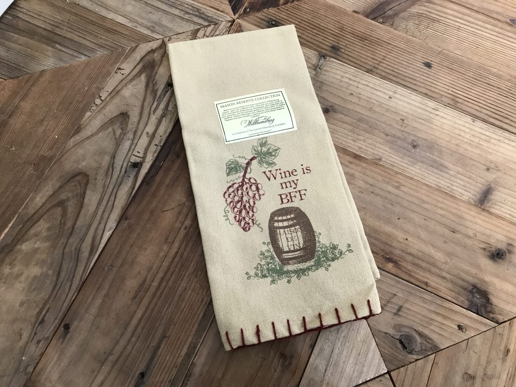 WINE IS BFF DISHTOWEL