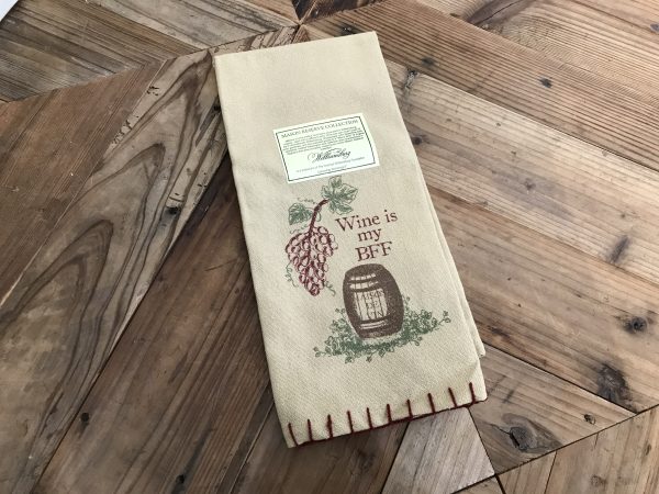 WINE IS BFF DISHTOWEL