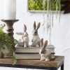 Rabbit (3 Asst) 6.5"H Resin