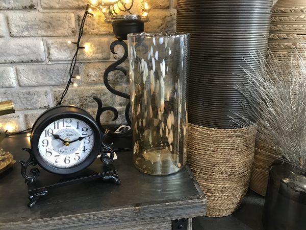 Luxe Glass Hurricane Vase-Lge