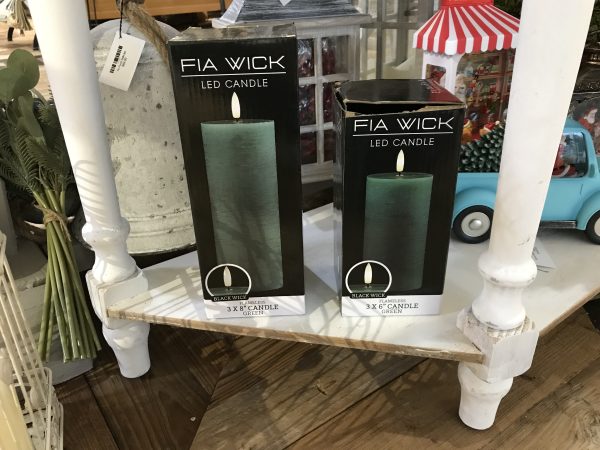 8" FIA WICK CANDLE GR - Image 2