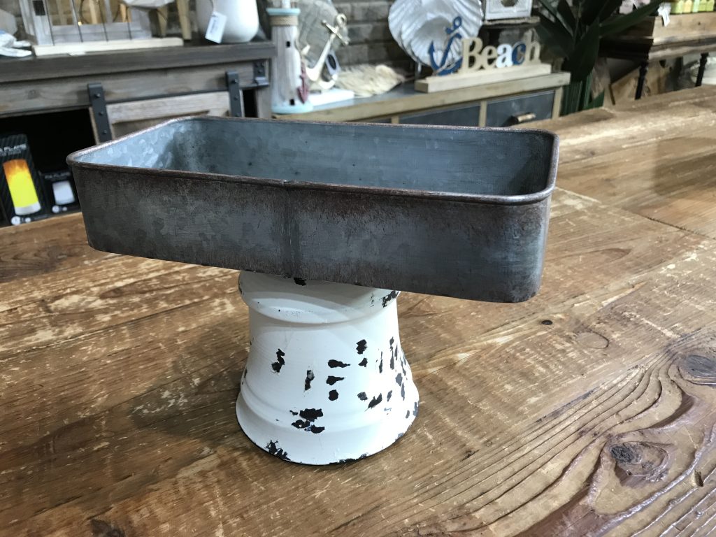 Peterson Metal Pedestal Tray