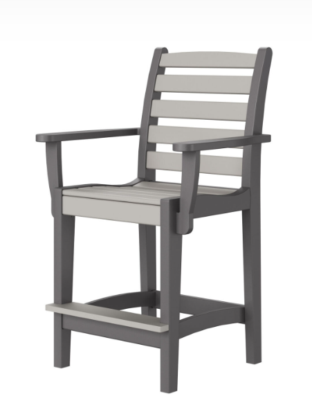 Newport Counter Dining Chair with Arms